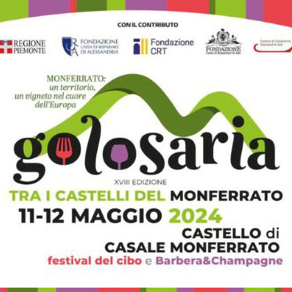 Golosaria 2024 tra i Castelli del Monferrato