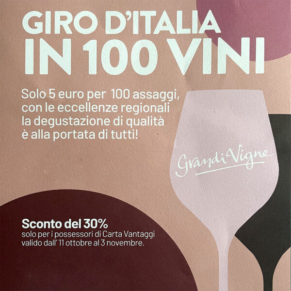 Giro d’Italia in 100 Vini: torna l’appuntamento con Grandi Vigne